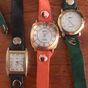 Lot of 3 La Mer Wrap Watches